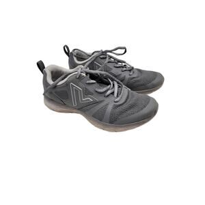Vionic Women's Gray Lace Up Sneakers Size 6.5 Comfort Walking Exercise Shopping
